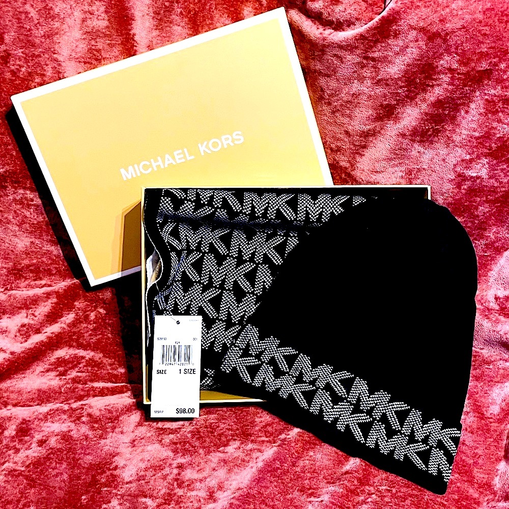 Michael Kors Hat and Scarf Set
